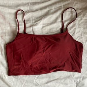 Aerie Maroon Bikini Top